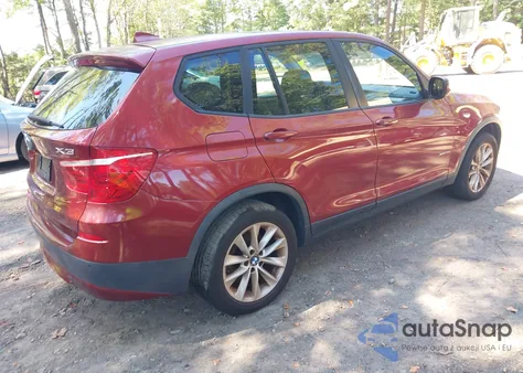 2013 BMW X3 xDrive28I z USA, uszkodzony, nr VIN 5UXWX9C56D0A15904